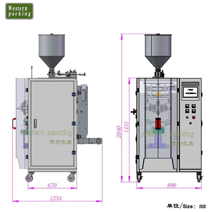 chocolate packaging machine