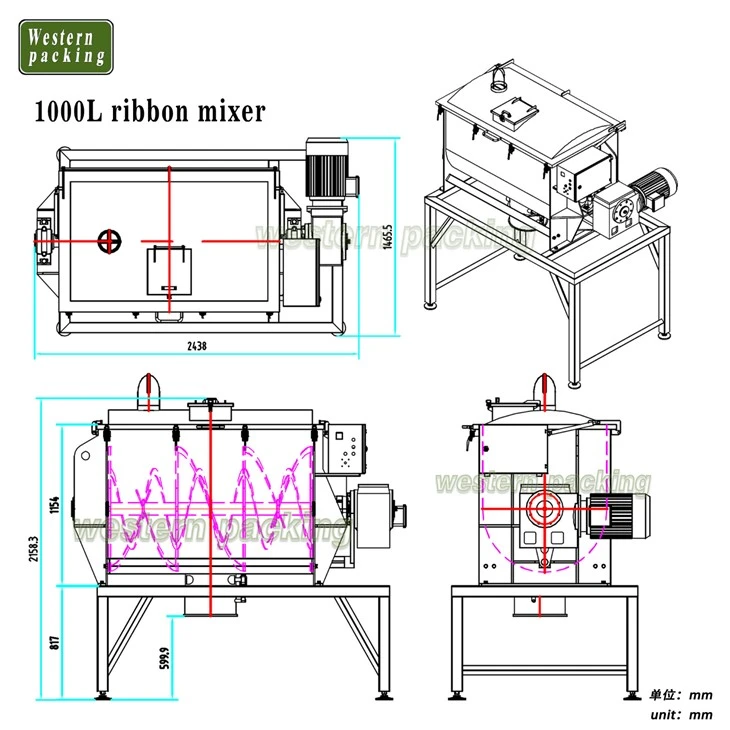 mixer machine for powder