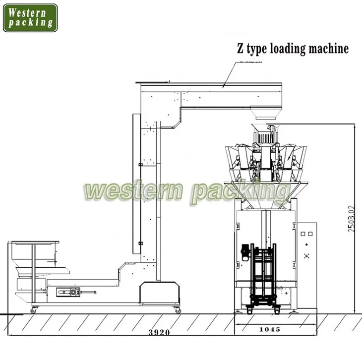 chips packing machine small