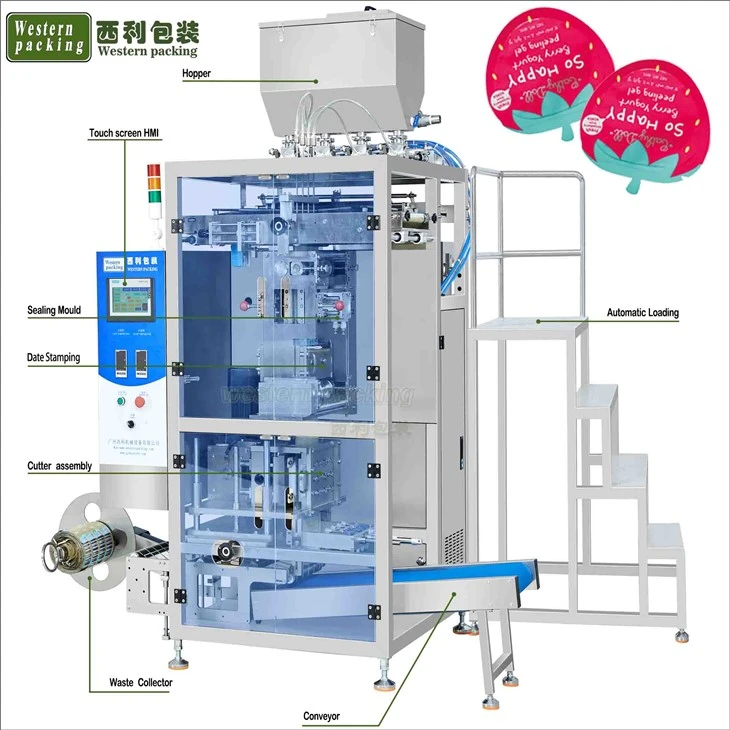 Multilane Irregular Shape Sachet Packing Machine