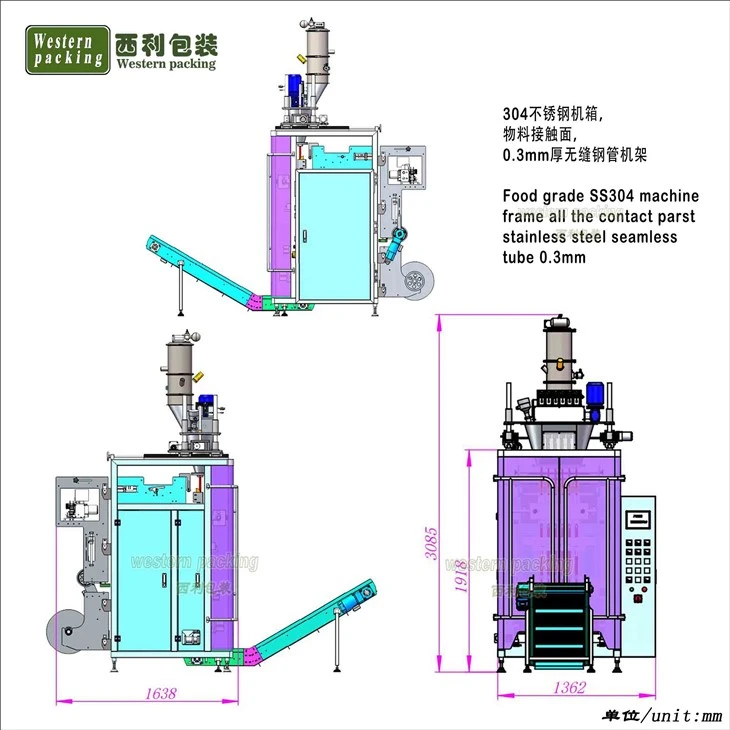 Stick Coffee Sachet Packaging Machine