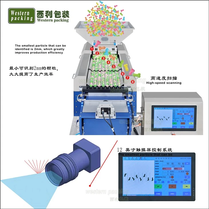 Tablet Pills Pouch Counting And Packing Machine