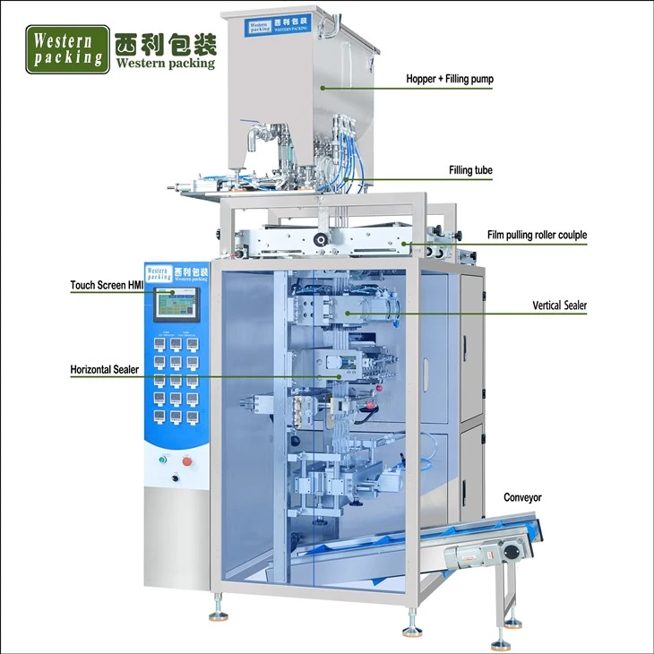 Stick Sachet Cream Liquid Sachet Filling Machine