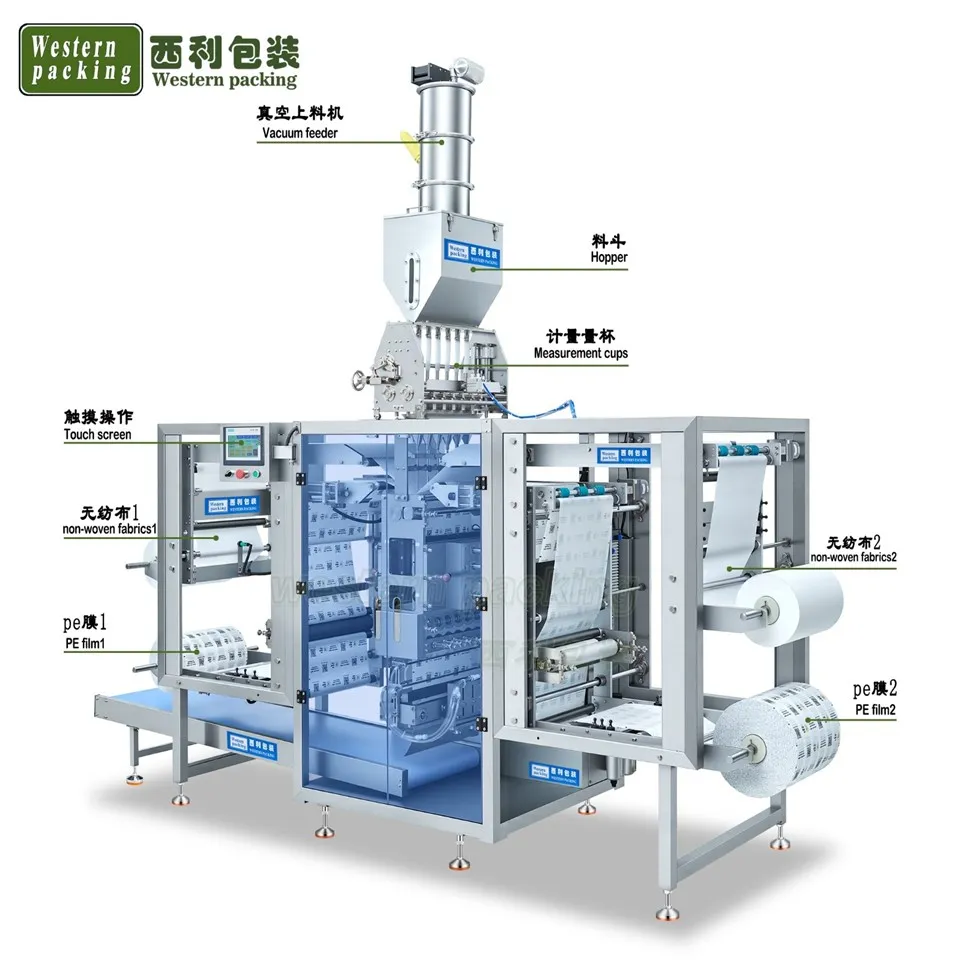 absorbent mat pads packing machine