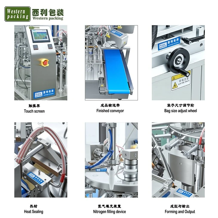 automatic rotary pouch packing machine