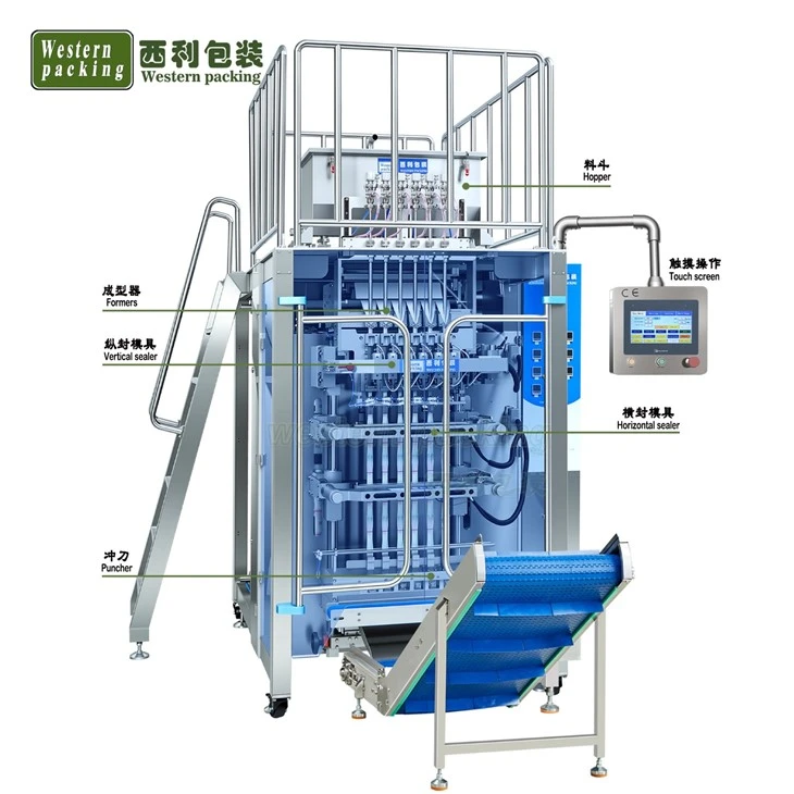 liquid pouch filling machine