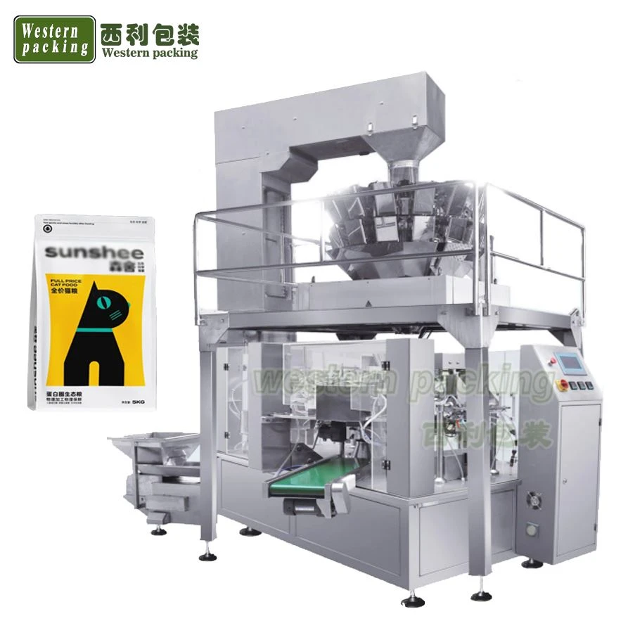Cat Wet Food Pouch Packing Machine