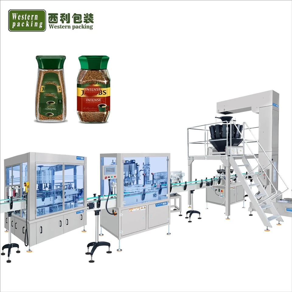 Coffee Jar Filling Machine