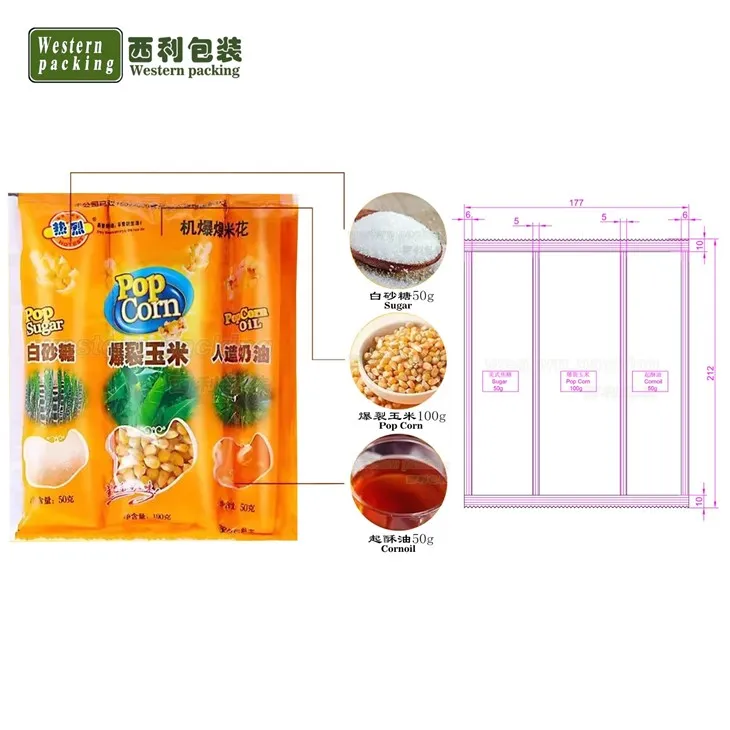 kernels and butter packing machine