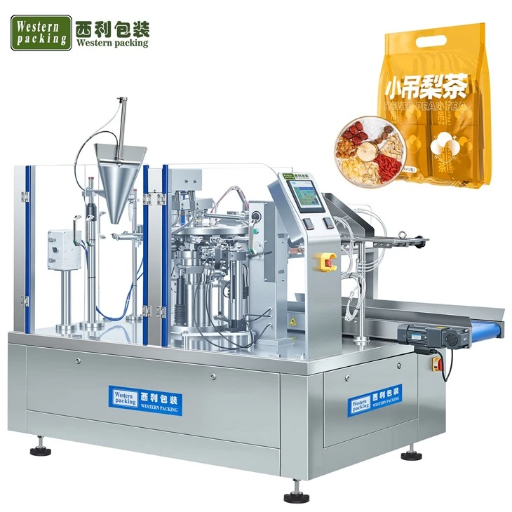 Doy Bag Packaging Machine For Snacks And Dry Foods