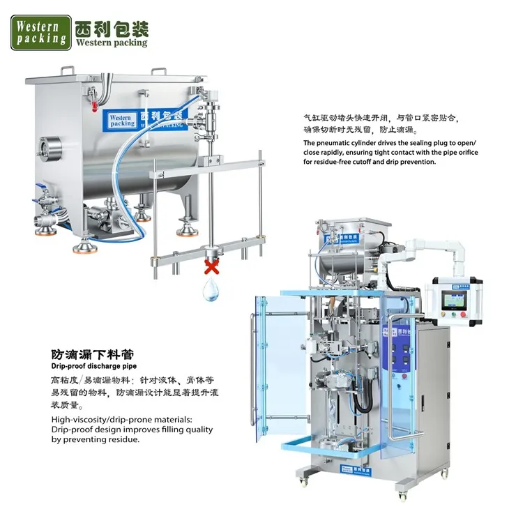 irregular shaped sachet packing machine