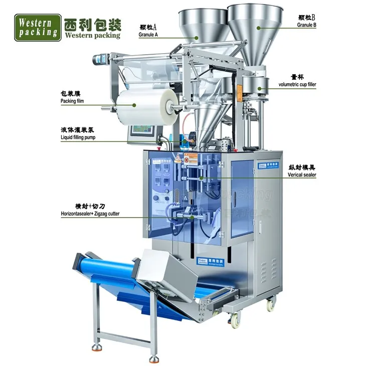 popcorn pouch packing machine