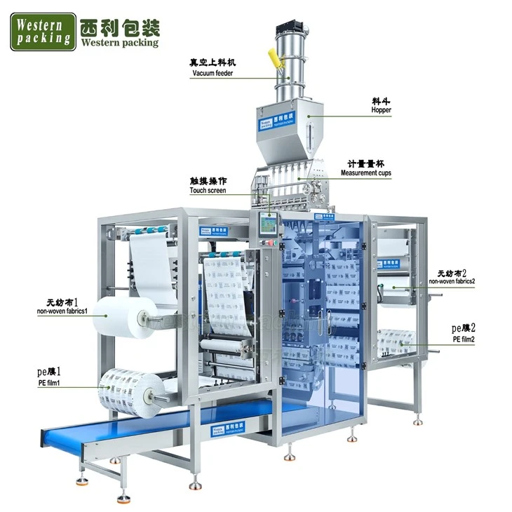 Ice Absorbent Pad Packaging Machinery