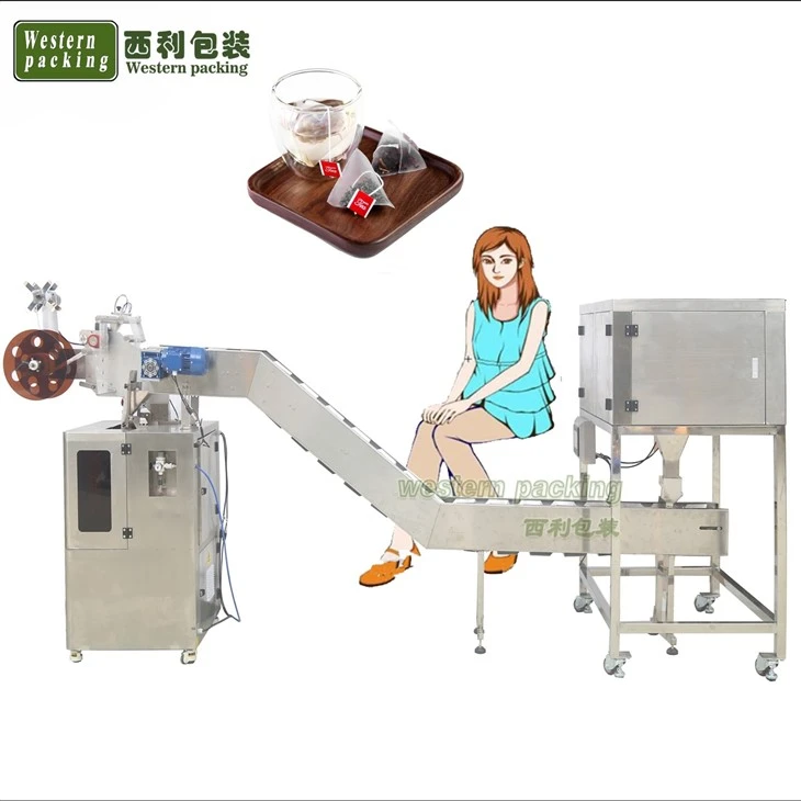 nylon pyramidal tea bag packing machine