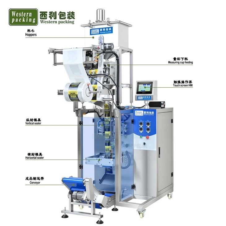 silica gel pouch packing machine