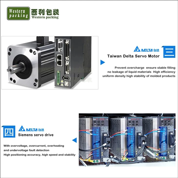 liquid pouch filling and sealing machine
