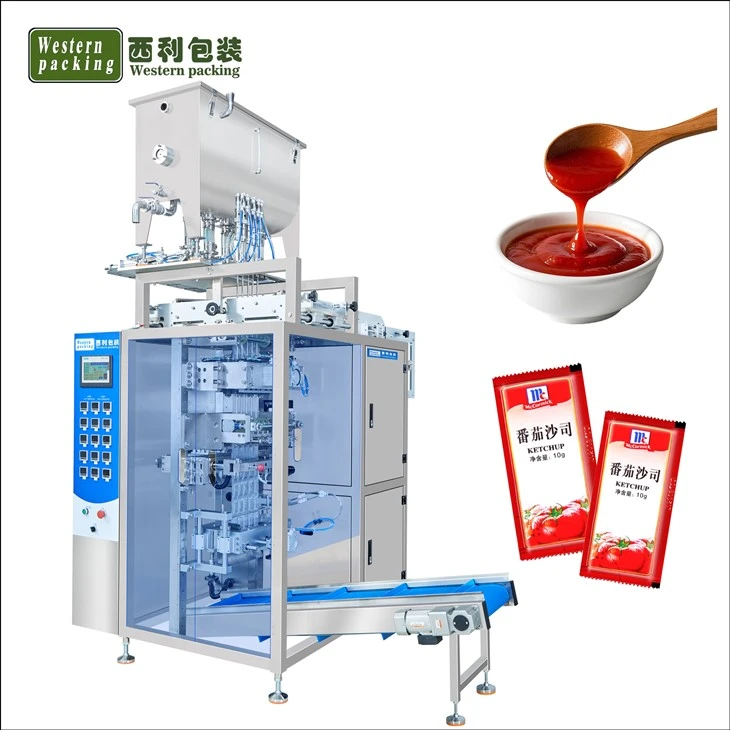 Multi Line Lane Tomato Paste Sachet Packing Machine