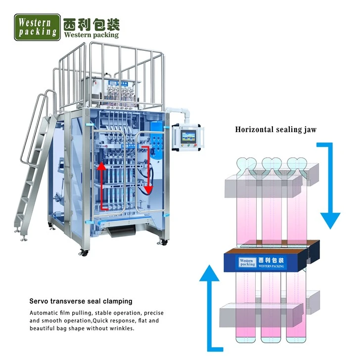 Stick pack Machine for mayonnaise