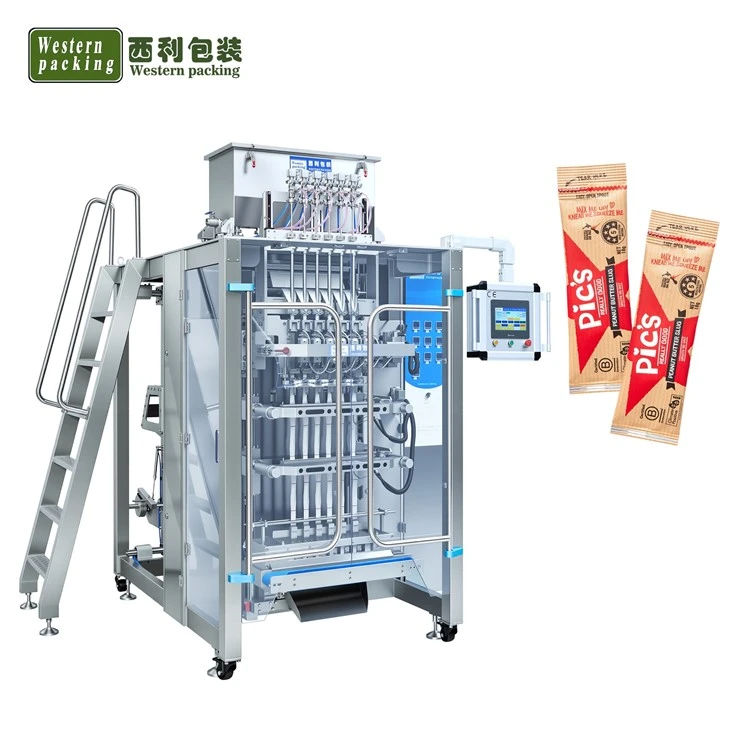 Multi Track Irregular Shape Sachet Liquid Packing Machine
