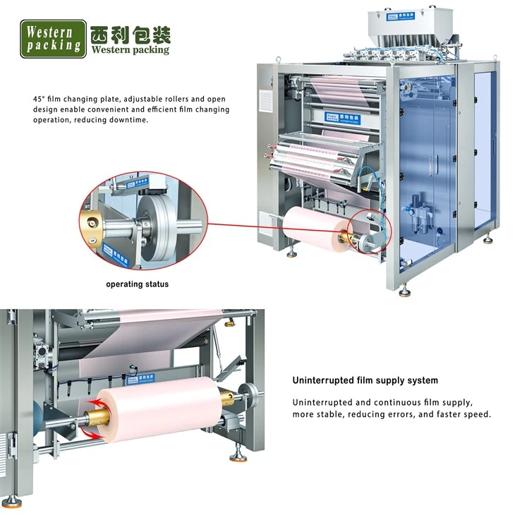 multilane jelly stick packing machine