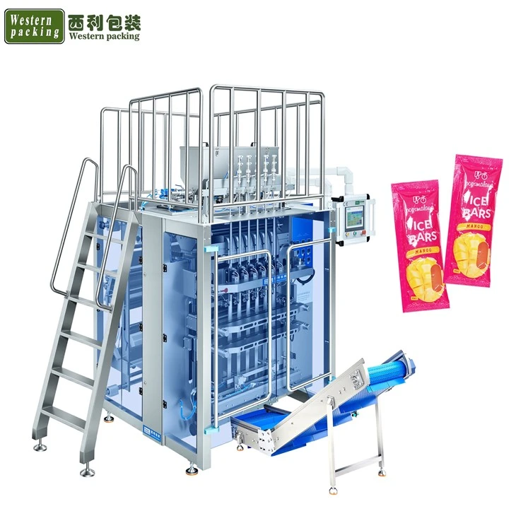 Multilane 3 Side Stick Yogurt Packaging Machine