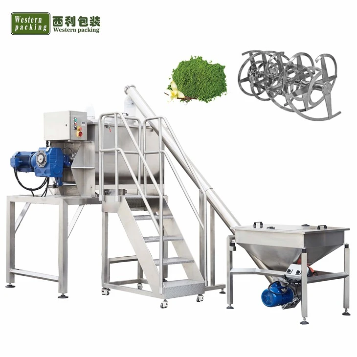 Ribbon Powder Mixer Blender Mixing Machine4