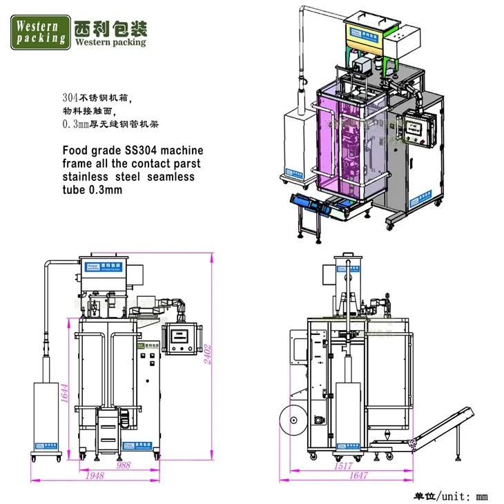 honey sachet packing machine