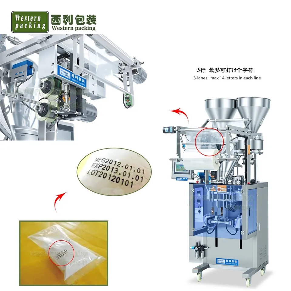 corn puff packing machine