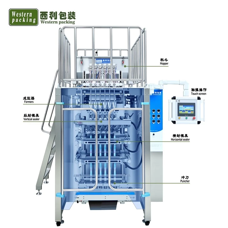 liquid sachet filling equipment