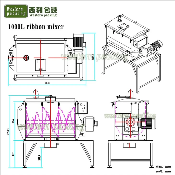 powder mixer machine small