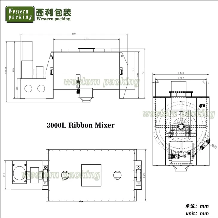 powder machine mixer
