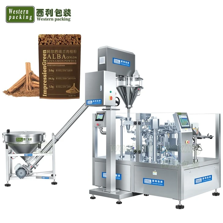 Premade Bag Filling And Sealing Machine