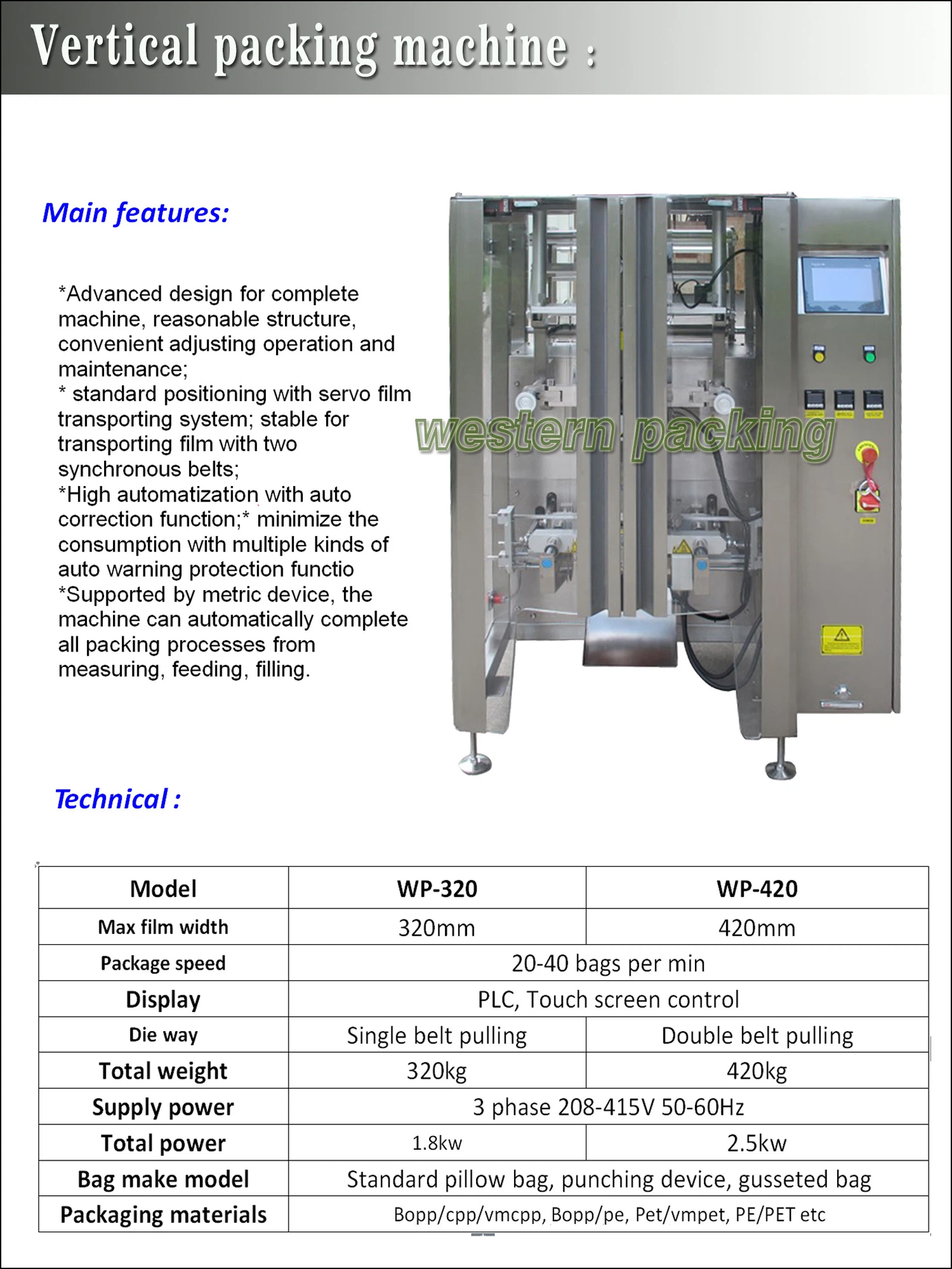 Powder Filling and Packing Machine12 Powder Filling and Packing Machine12