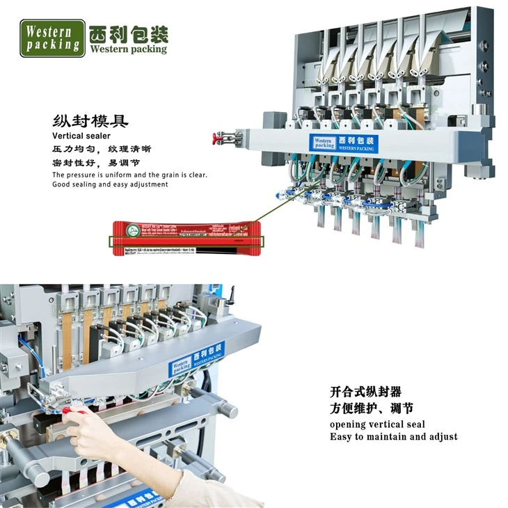 liquid sachet filling machine