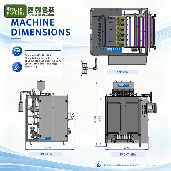 Sachet Liquid Filling Machine factory