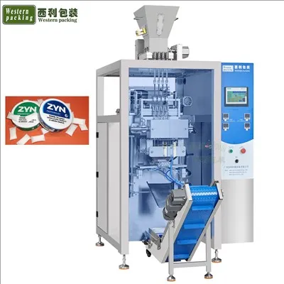 Nicotine Non-woven Fabric Pouch Packing Machine