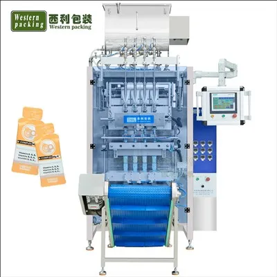 Sachet Multi Lane Sport Energy Gel Packing Machine