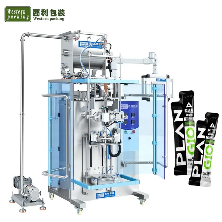 Sport Energy Gel Irregular Shape Stick Packing Machine