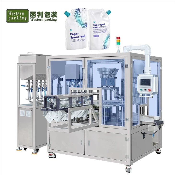 Spout Pouch Filling Machine