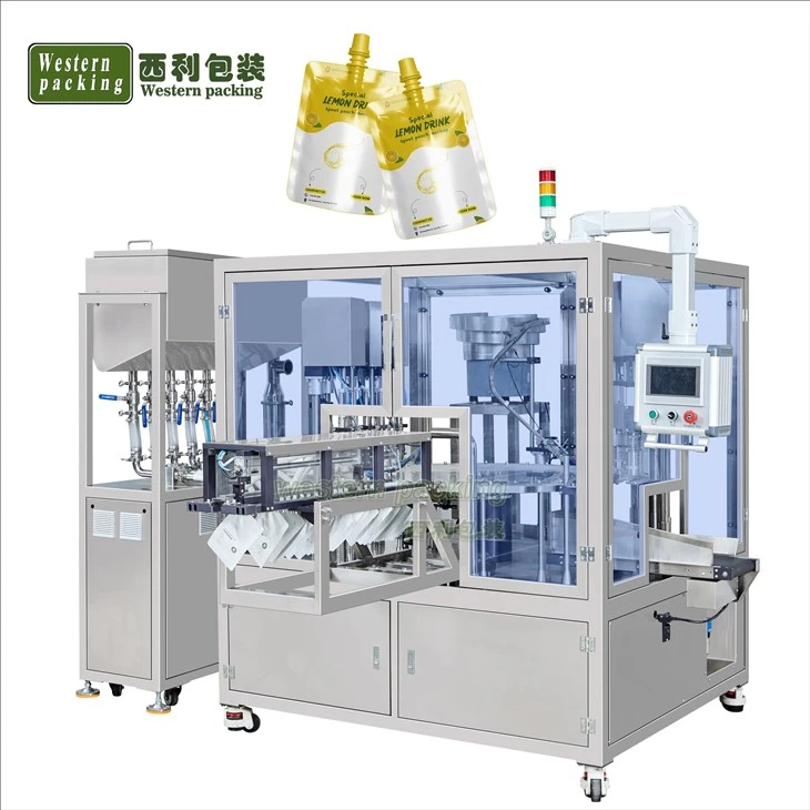 Spout Pouch Sealing Machine