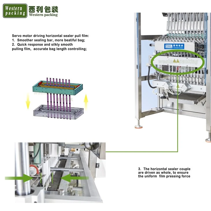 4 side seal packing machine