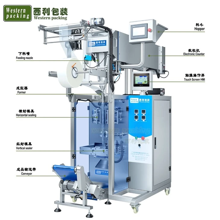 tablet counting filling machine