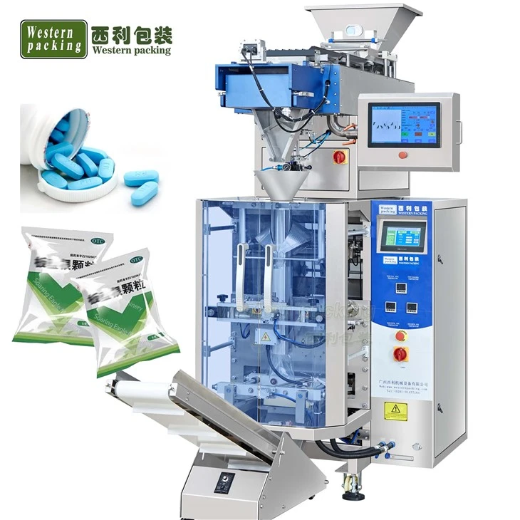 Tablet Pills Pouch Counting And Packing Machine