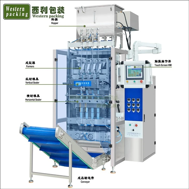 liquid sachet energy gel filling machine