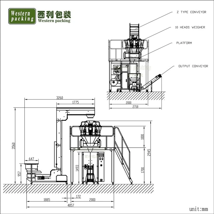 packaging sachet machine