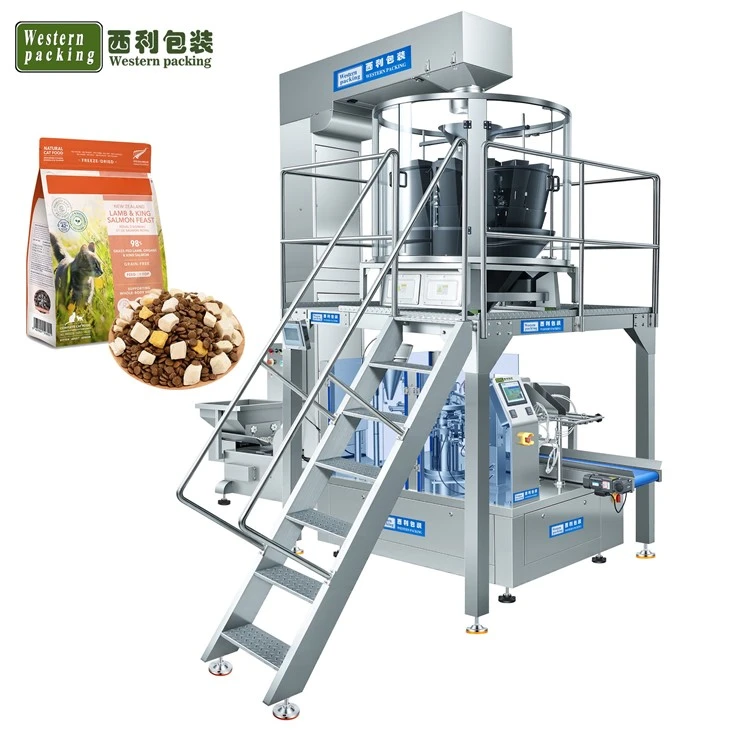Zipper Packing Machine For Pet Food And Dry Food Packaging